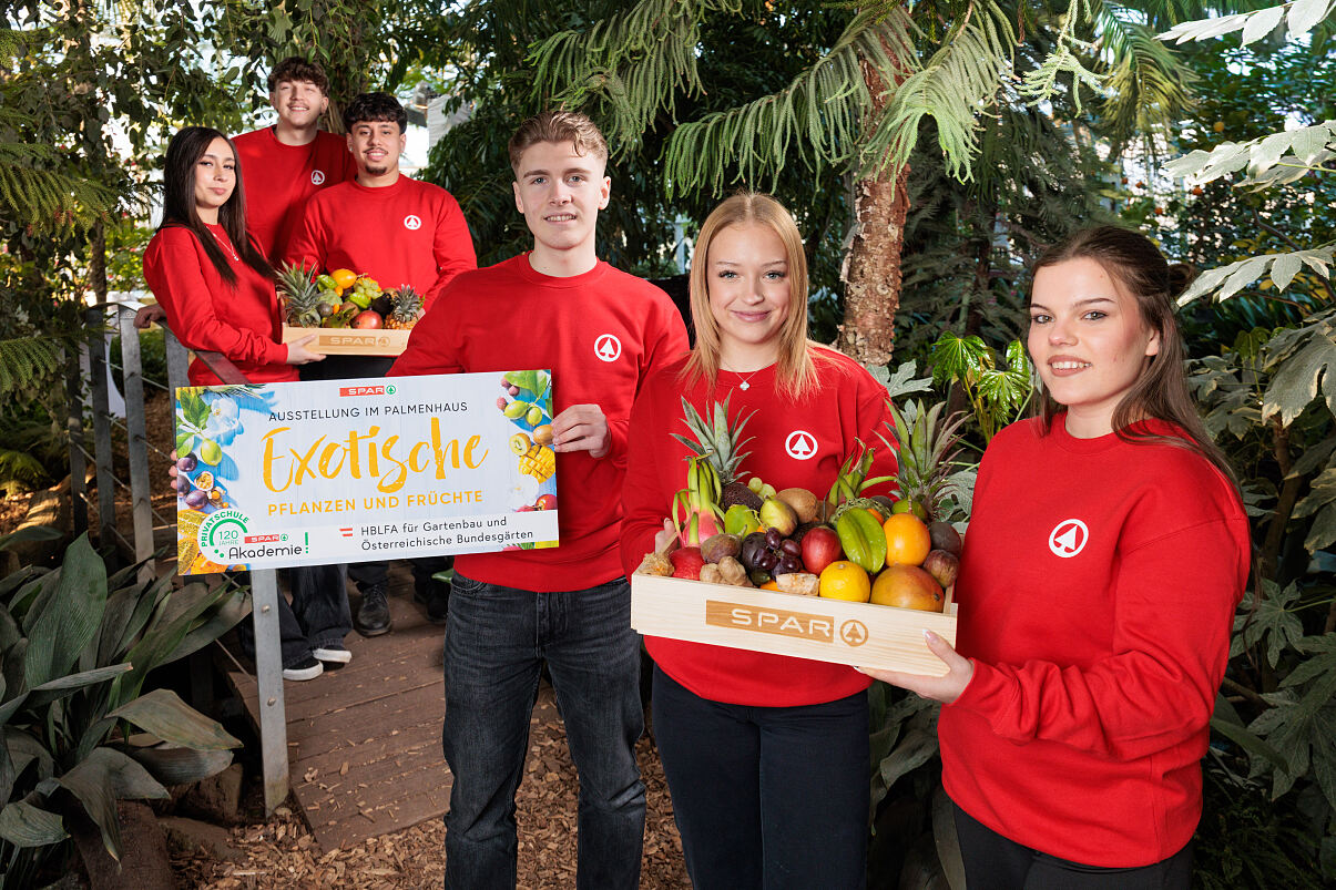 Lehrlinge der SPAR-Akademie Wien
