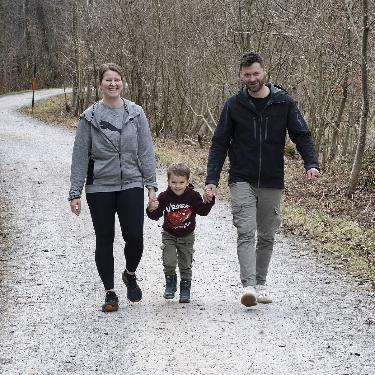 Familie Pernhofer Bernadette ML Bergheim mit Sohn David und Mann Norbert 04