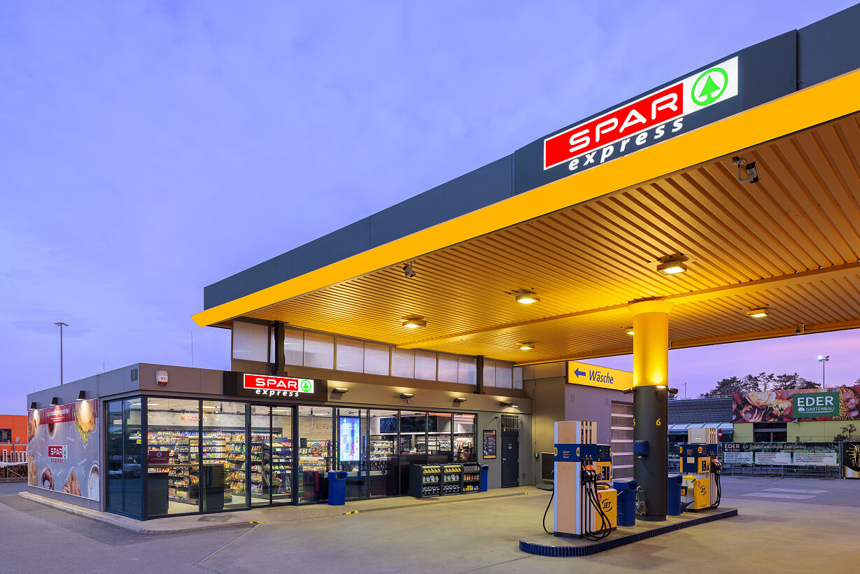 SPAR express Tankstellenshop JET-Tankstelle Horn