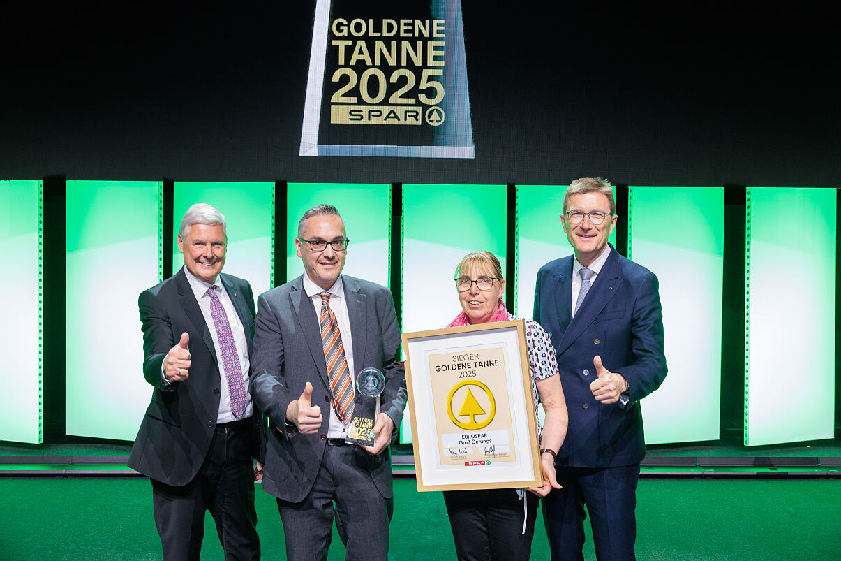 Goldene TANNE für EUROSPAR Groß Gerungs