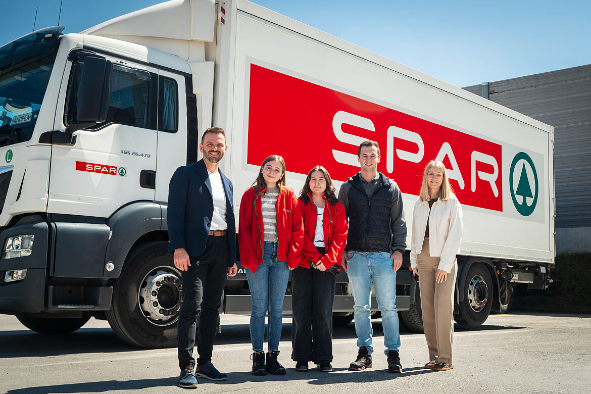 PA SPAR Zentrale Wörgl Girlsday Gruppe