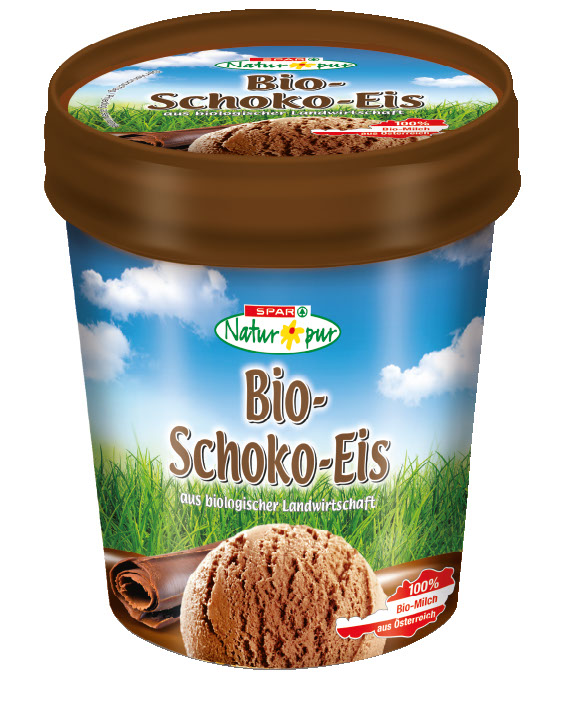 SPAR Natur*pur Bio-Schoko-Eis
