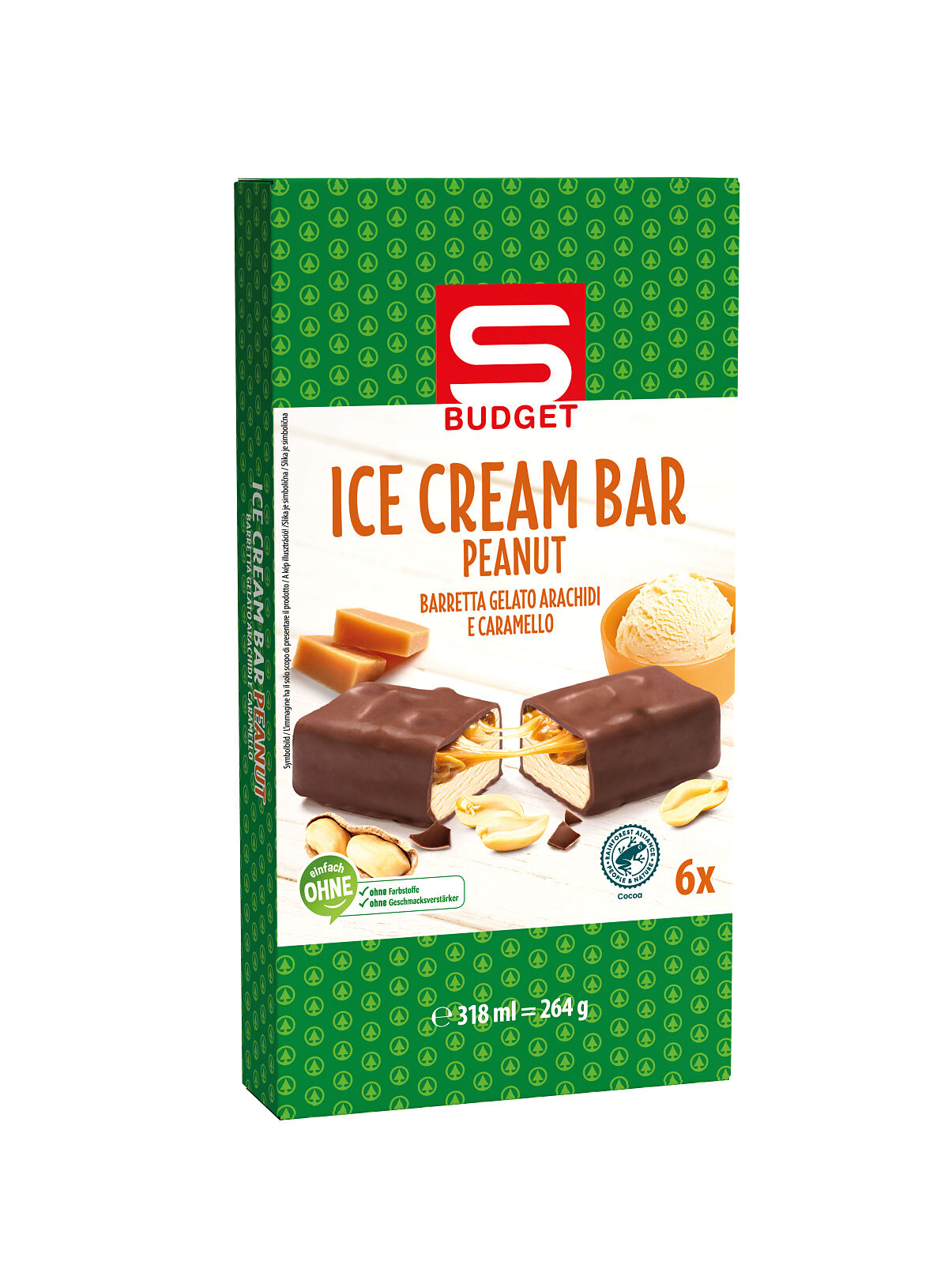 S-BUDGET Ice Cream Bar Peanut