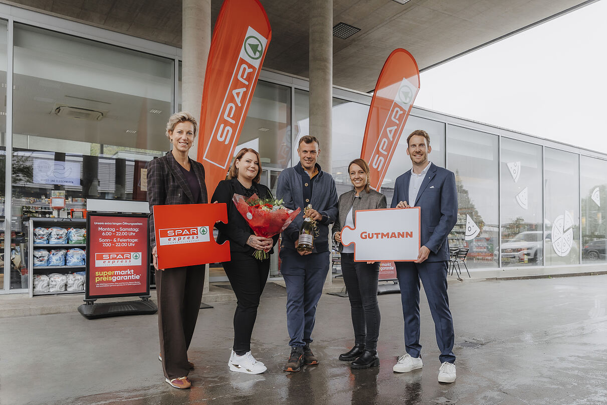 Eröffnung SPARexpress Tankstelle GUTMANN Schwarzach