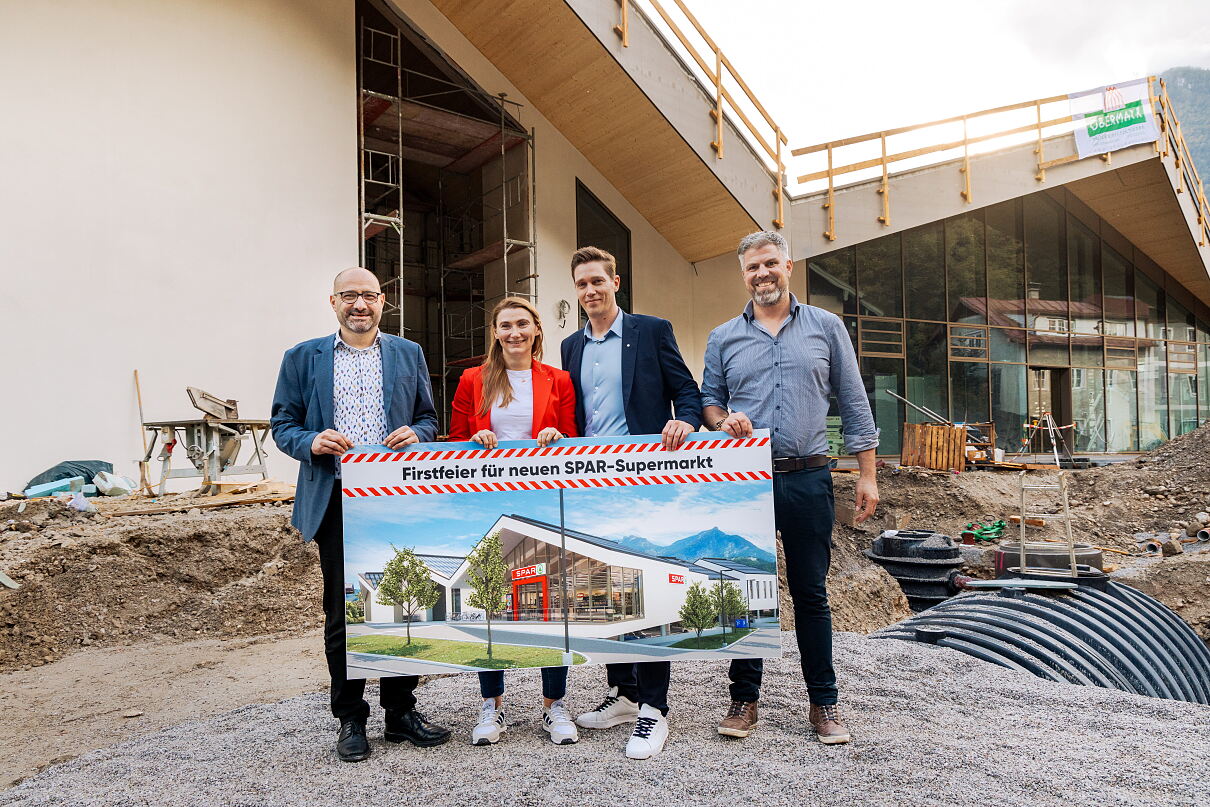 PA SPAR Firstfeier Golling Gruppe Klein