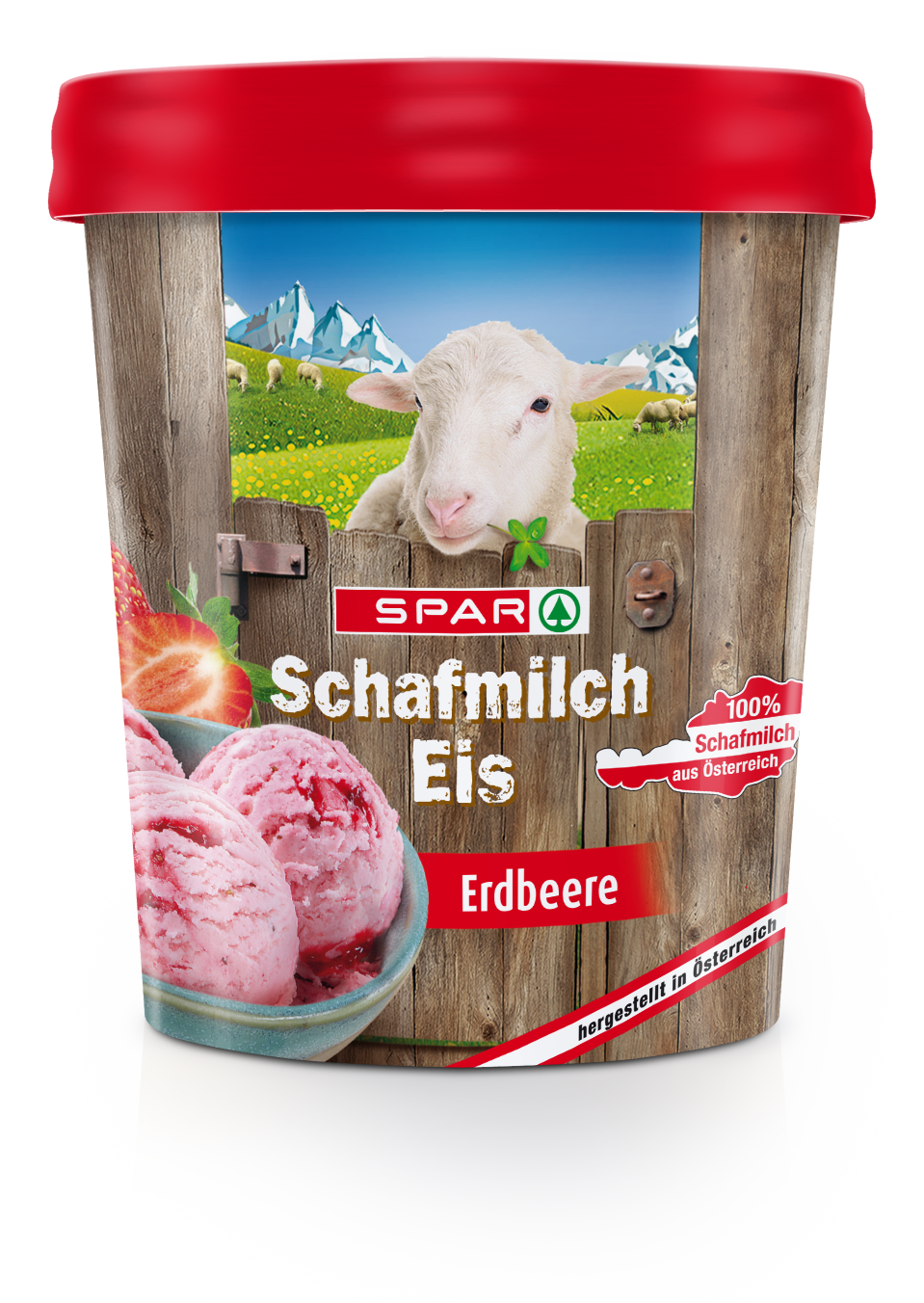 Schafmilch-Eis-3Ds-SPAR_Schafmilcheis_Erdbeere_2018