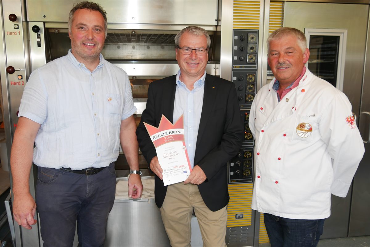 GenussKrone für INTERSPAR-Bäckerei Wörgl