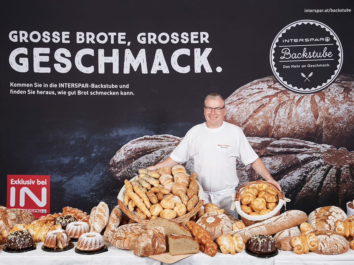 Leiter INTERSPAR-Bäckerei Wörgl Hermann Schöpf