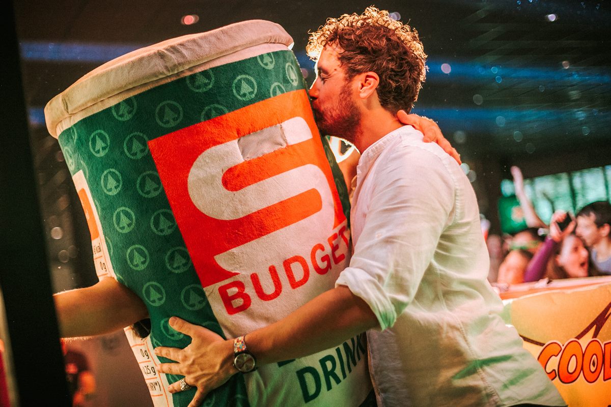 DJ Coverrun bei S-BUDGET-Party