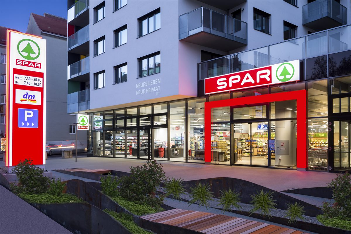 SPAR-Supermarkt in der Troststraße