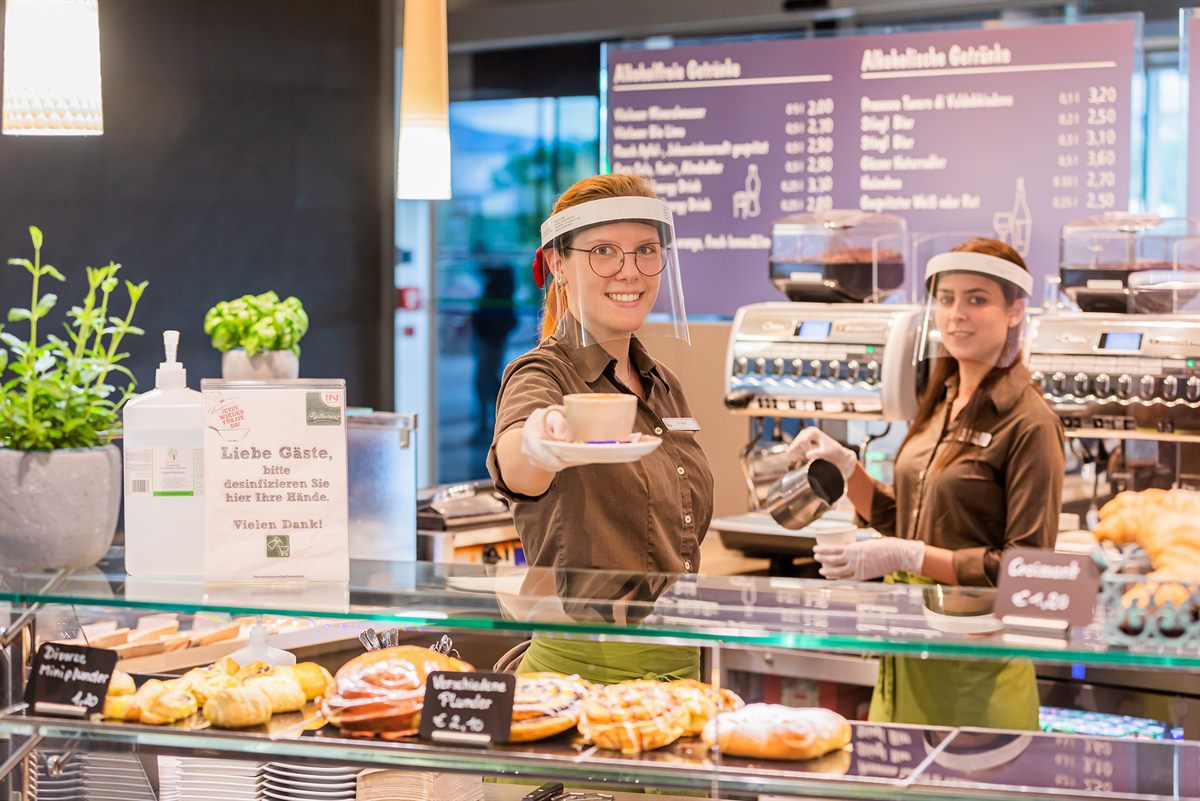 INTERSPAR-Gastronomie Hygienemaßnahmen