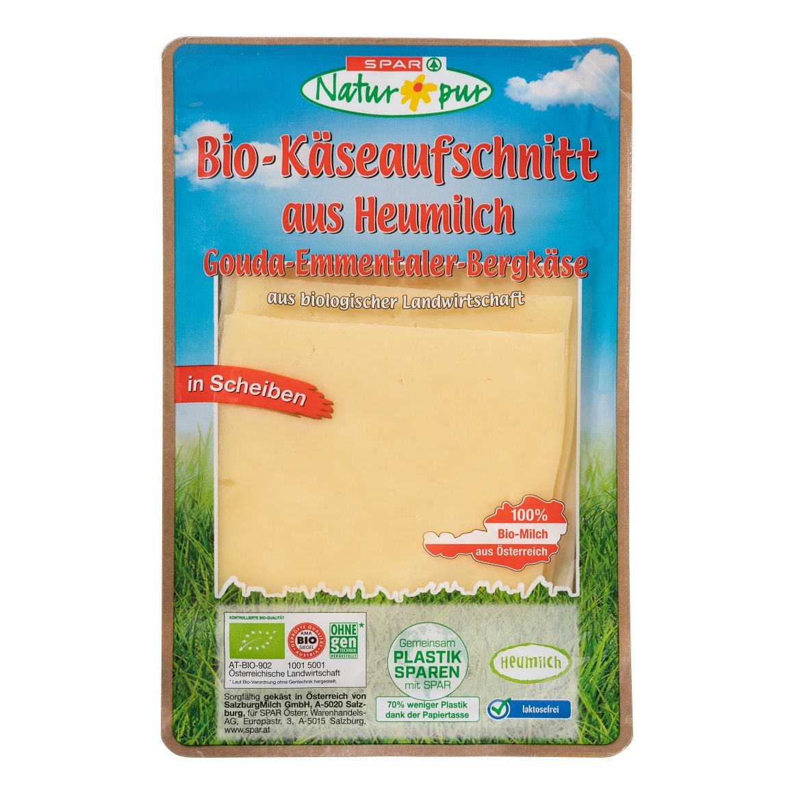 SPAR Naturpur Bio-Käseaufschnitt