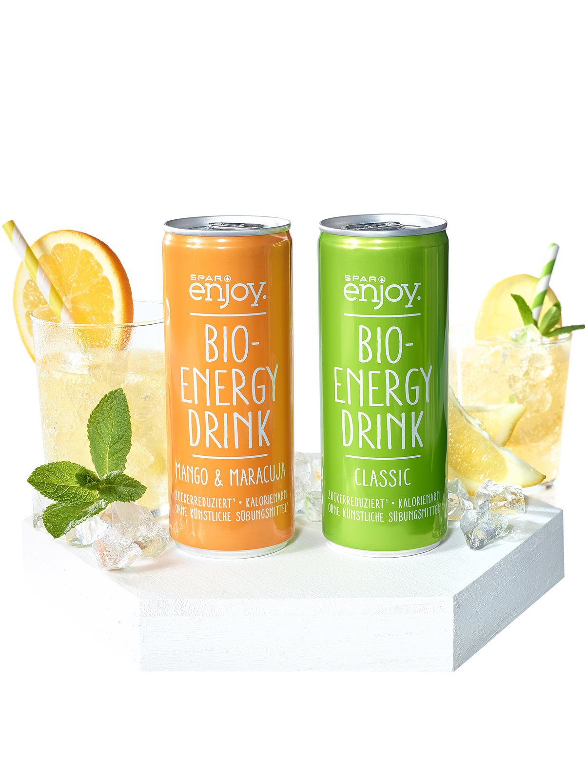 SPAR enjoy Bio-Energy-Drinks