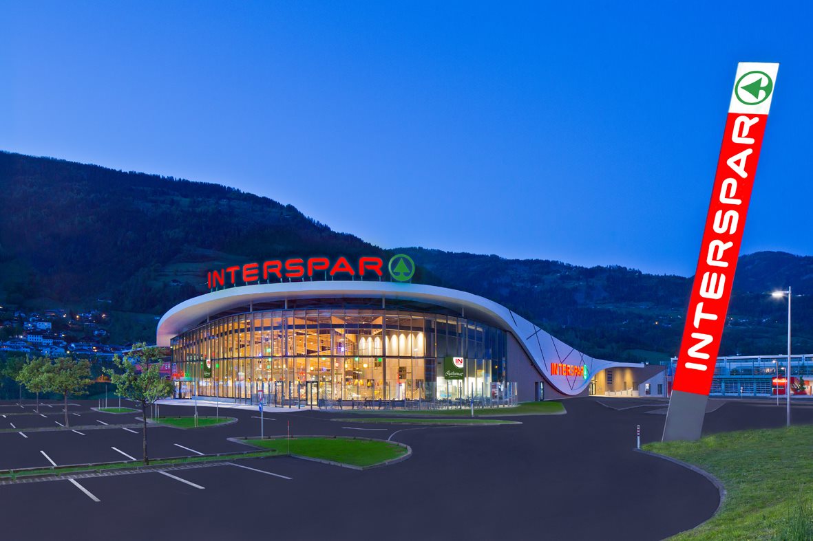 INTERSPAR-Hypermarkt Nußdorf-Debant Außenaufnahme