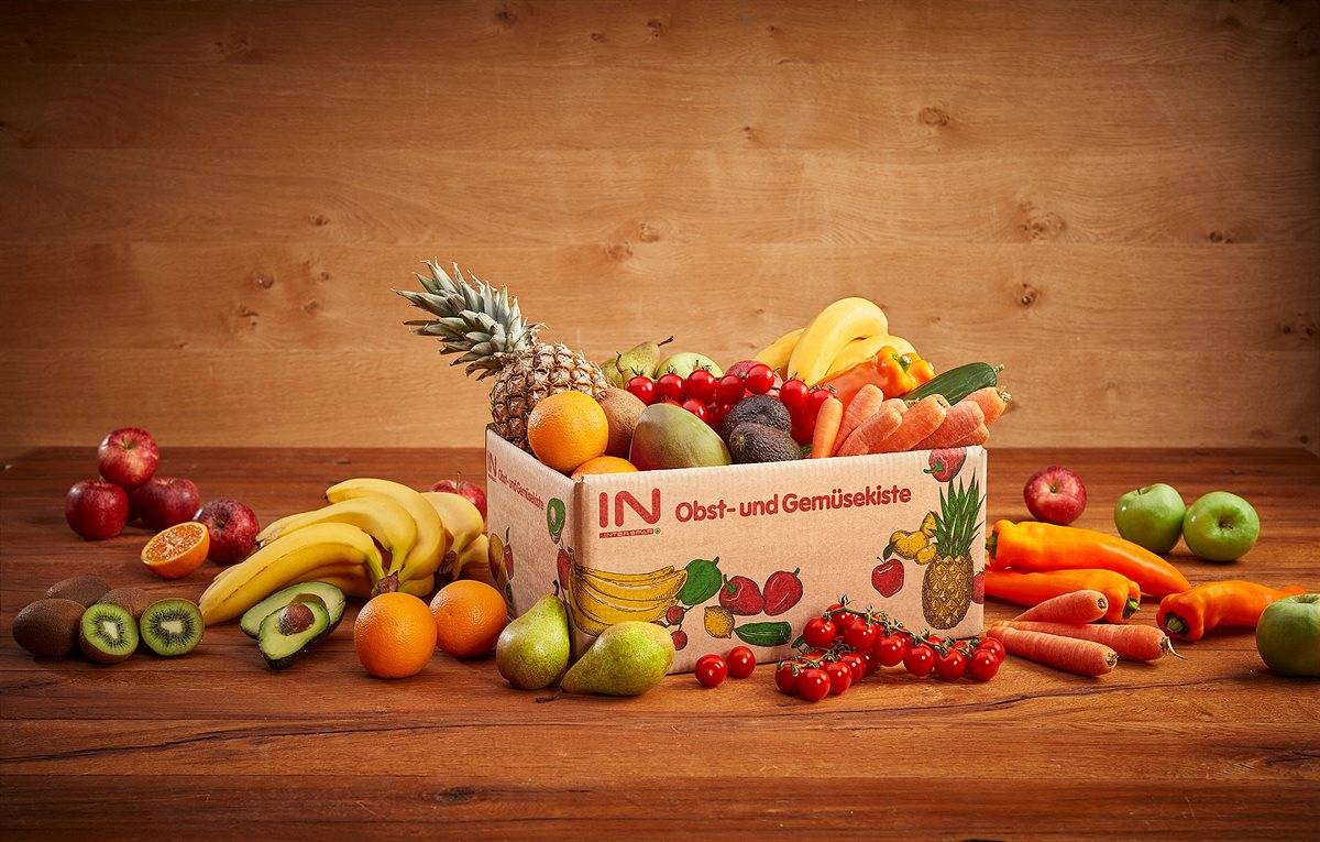 Ab sofort im INTERSPAR-Onlineshop- Die Obst- und Gemüsekiste