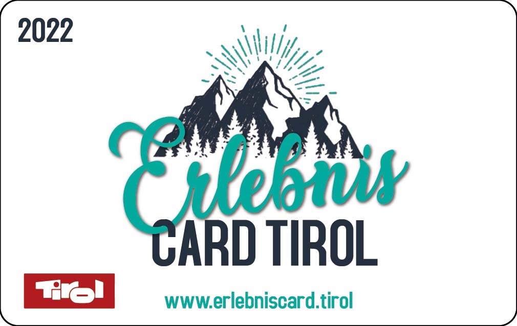 ErlebnisCardTirol Kartendesign Erwachsene