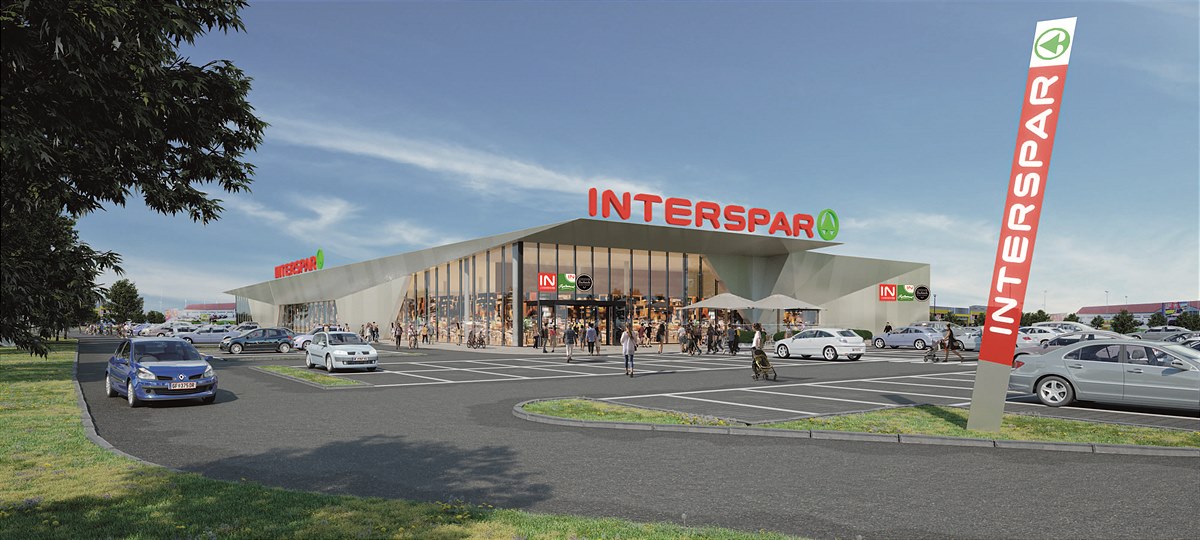 INTERSPAR-Gänserndorf Visualsierung
