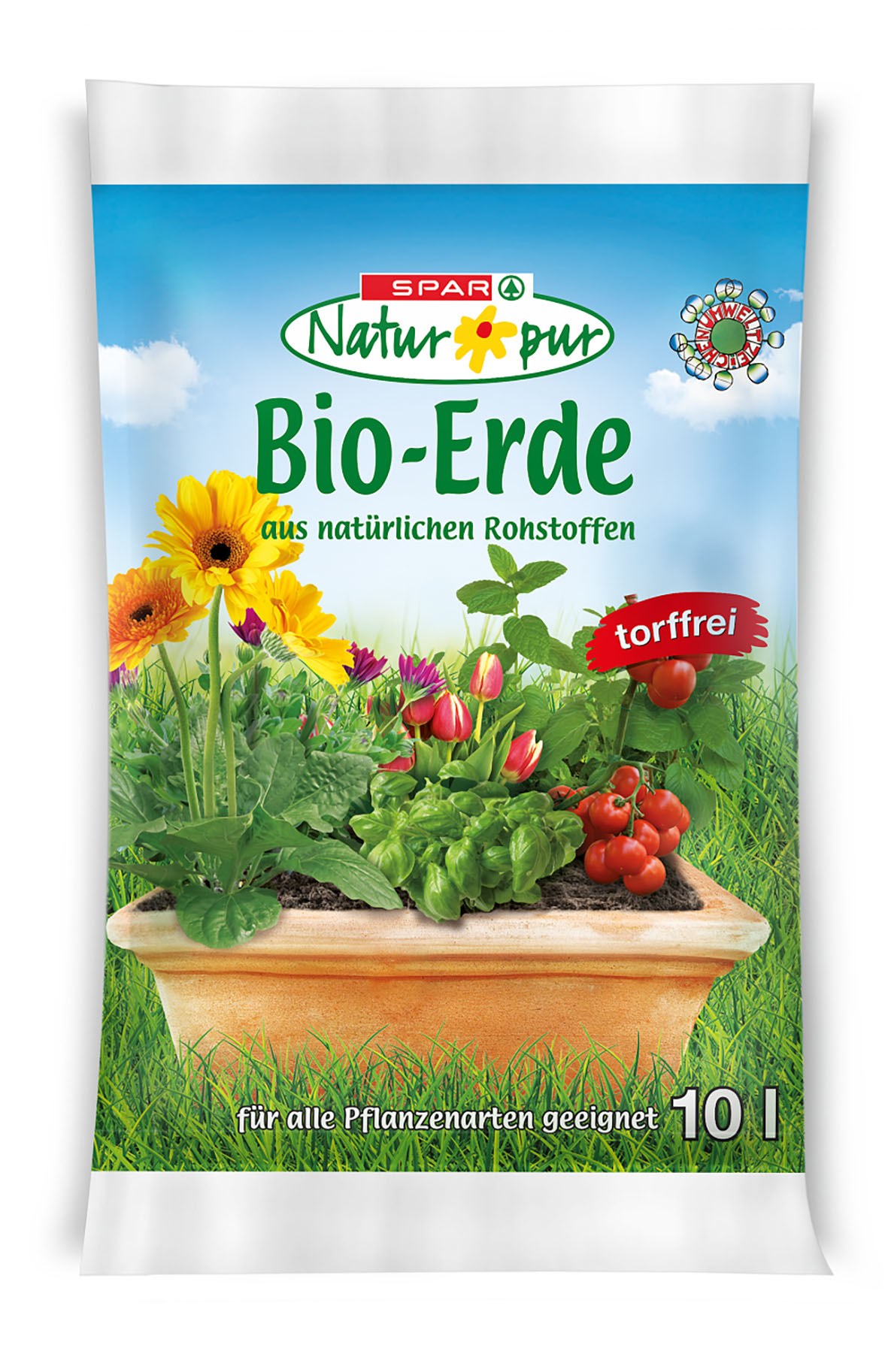 SPAR Natur pur Bio-Erde 10 Liter