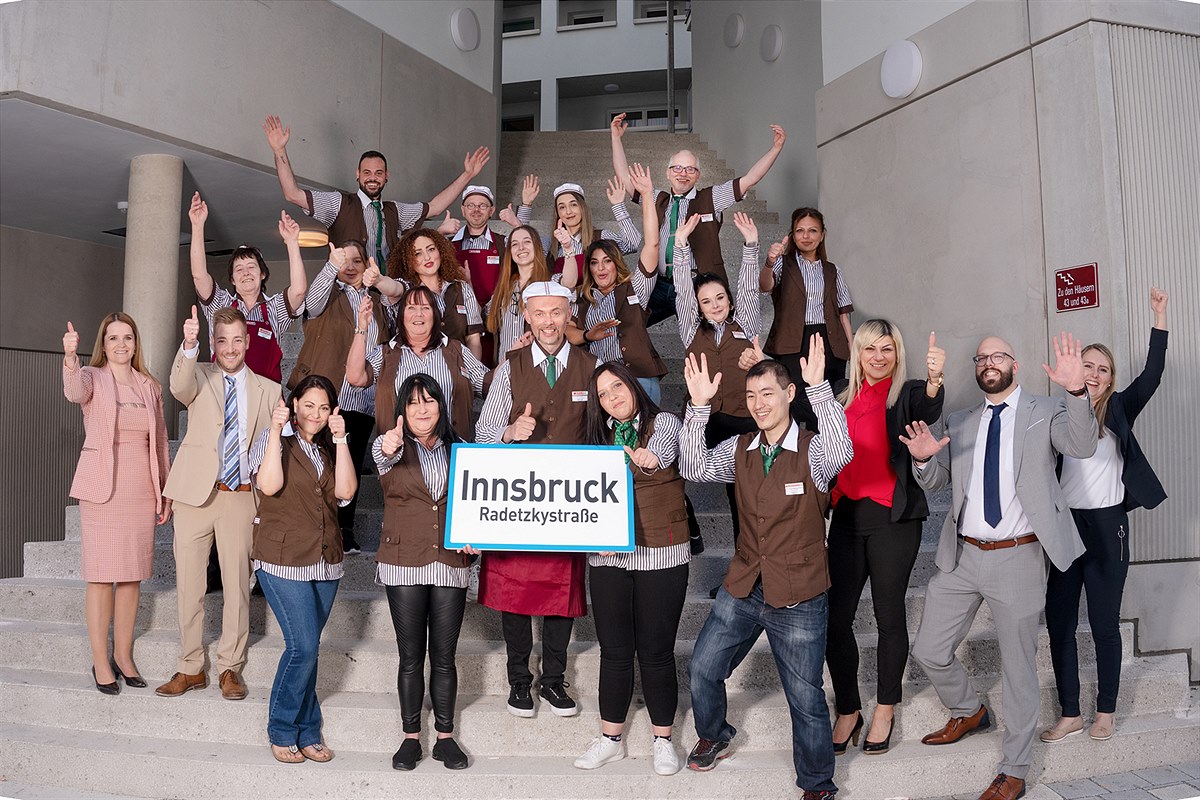 SPAR Innsbruck Eröffnung in Campagne Reichenau_Team