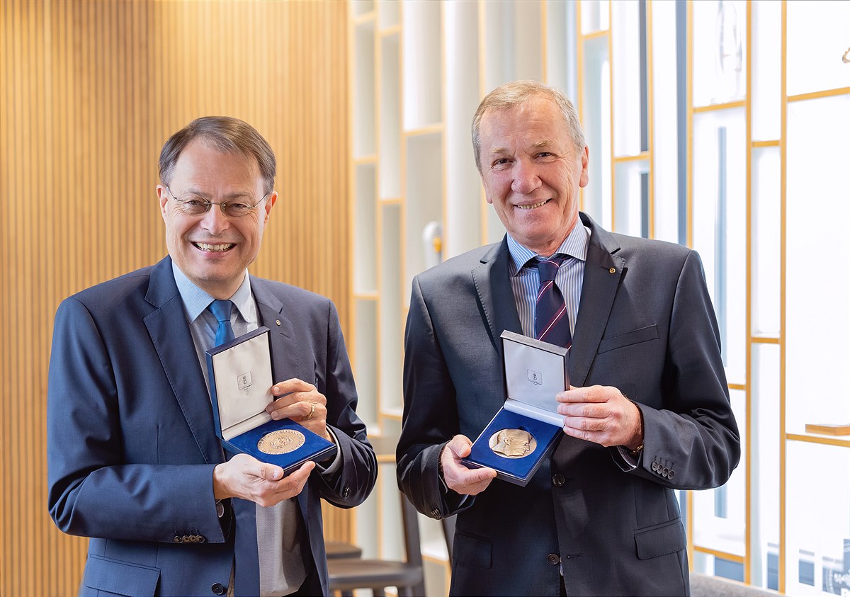 Höchste internationale SPAR-Auszeichnung an Dr. Gerhard Drexel und Mag. Rudolf Staudinger