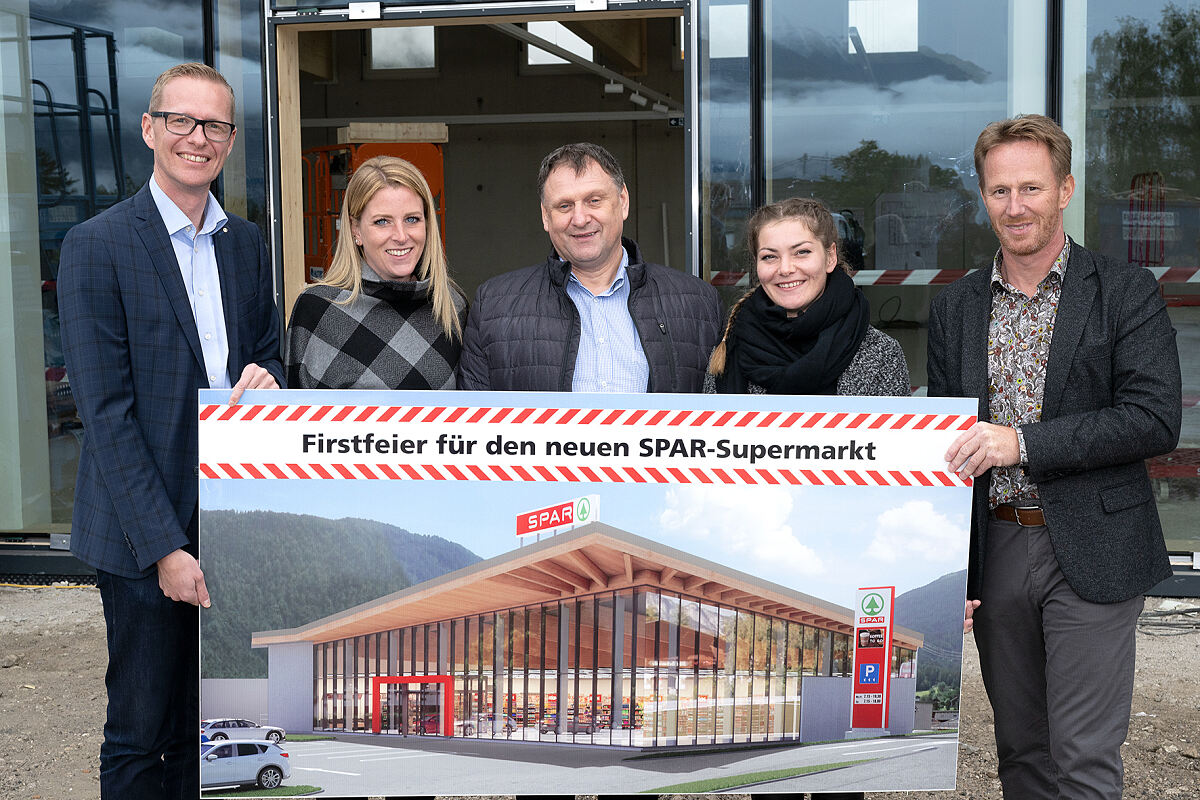 SPAR Firstfeier neuer SPAR Obsteig Gruppe