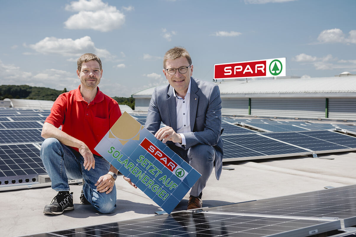 SPAR setzt auf Solarenergie