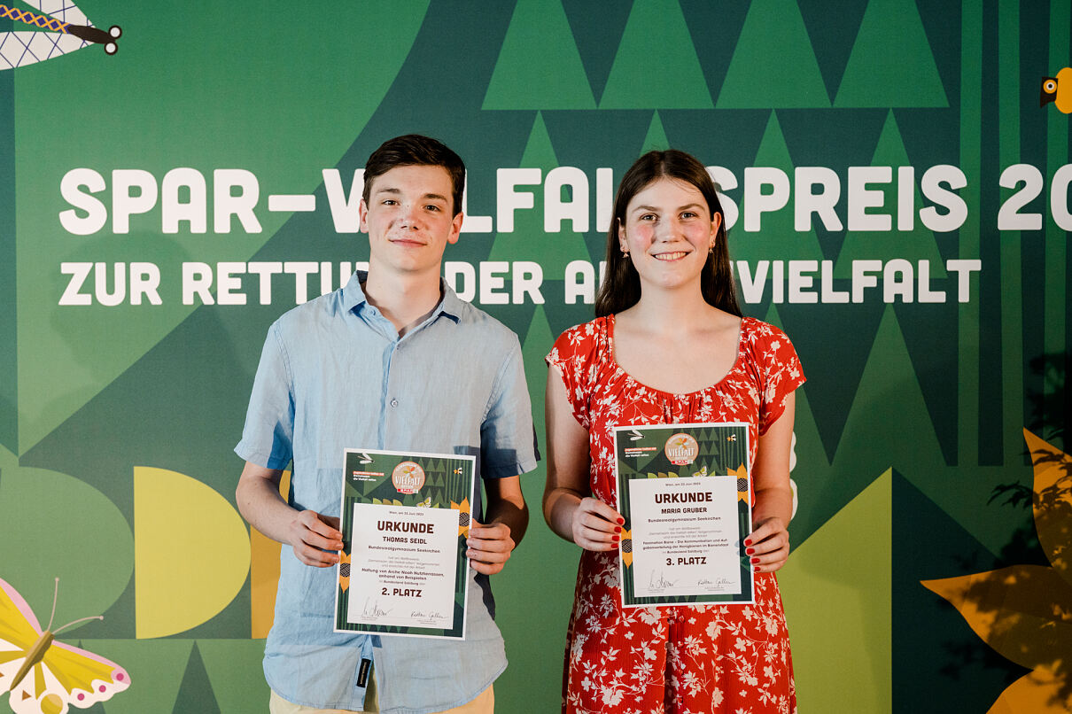 SPAR-Vielfaltspreis Salzburg Thomas Seidl und Maria Gruber