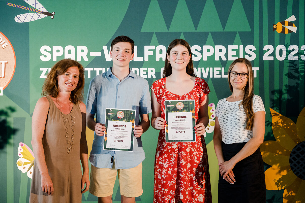 SPAR-Vielfaltspreis Salzburg Thomas Seidl und Maria Gruber mit Jury