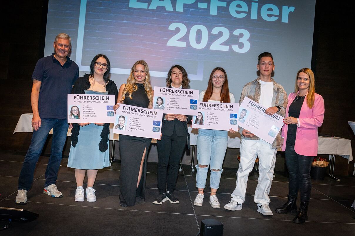 PA SPAR Lehrabschlussfeier Führerscheine Salzburg