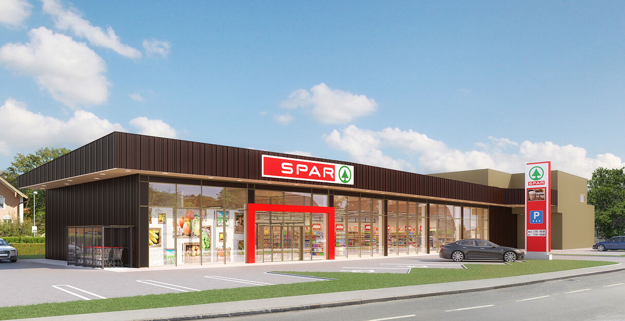 PA-Foto SPAR Visualisierung Morzgerstrasse Salzburg