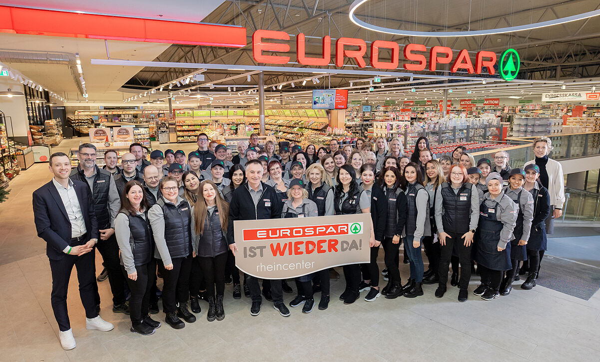 Teamfoto EUROSPAR Lustenau-rheincenter