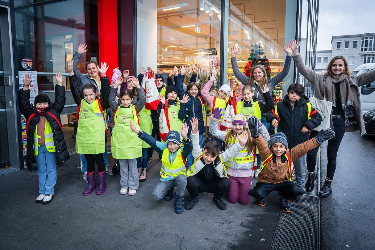 PA Foto SPAR Projekt Schmatzi Volksschule Neuarzl