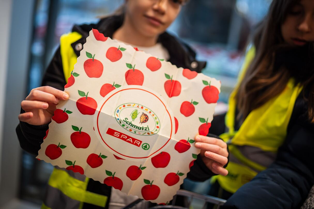 PA Foto SPAR Projekt Schmatzi Bienenwachstuch