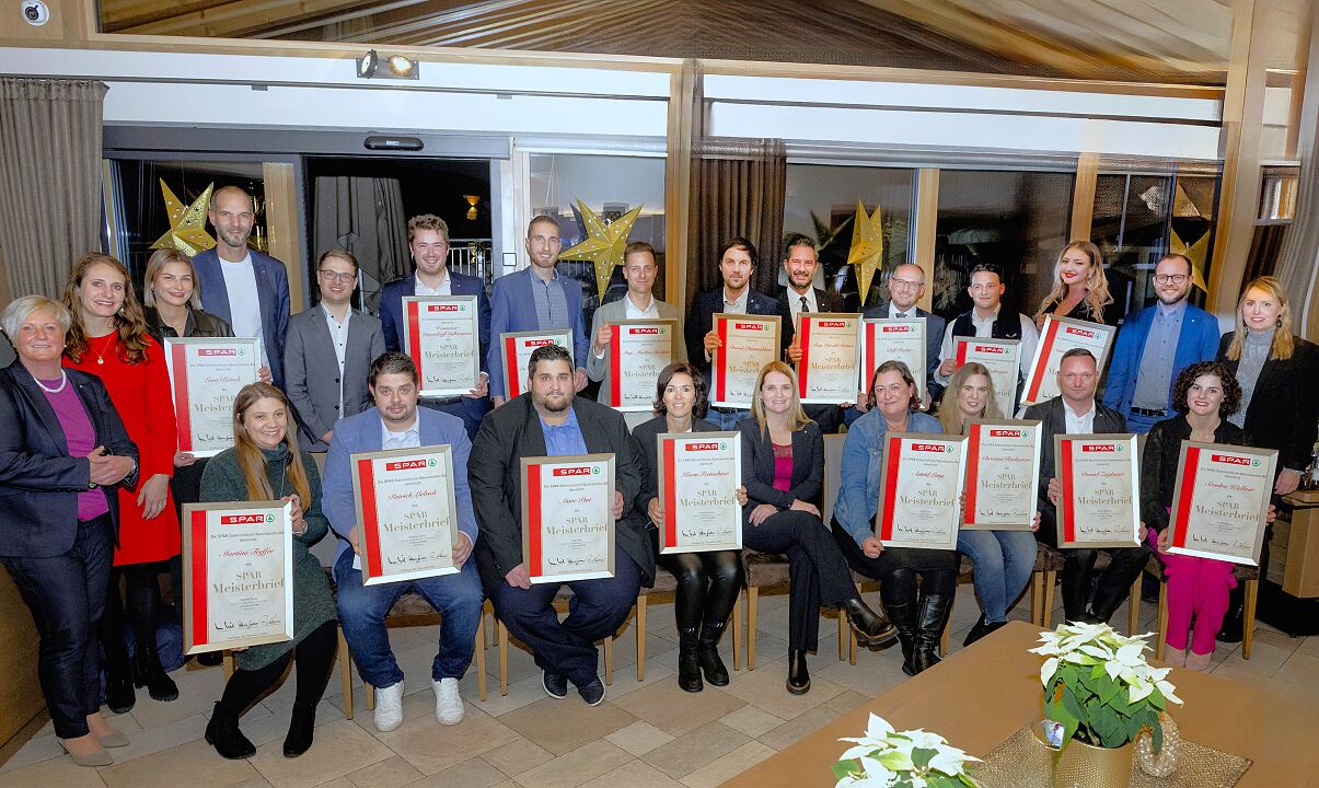 PA Foto SPAR Meisterfeier alle Meister