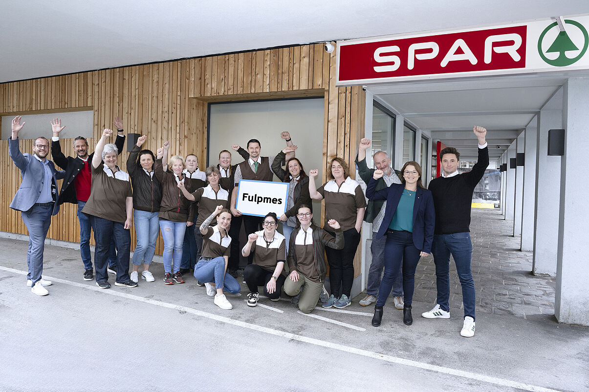 PR-Foto SPAR-Team Fulpmes 