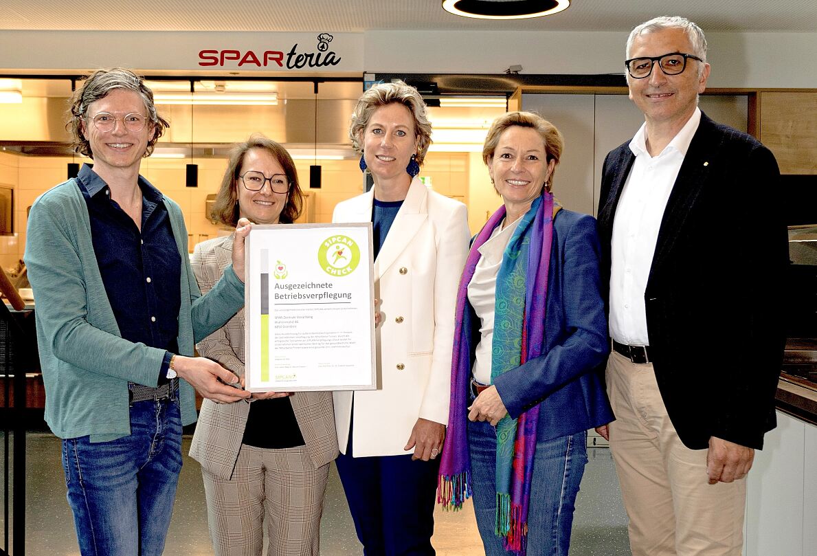 SIPCAN Auszeichnung an SPAR Vorarlberg