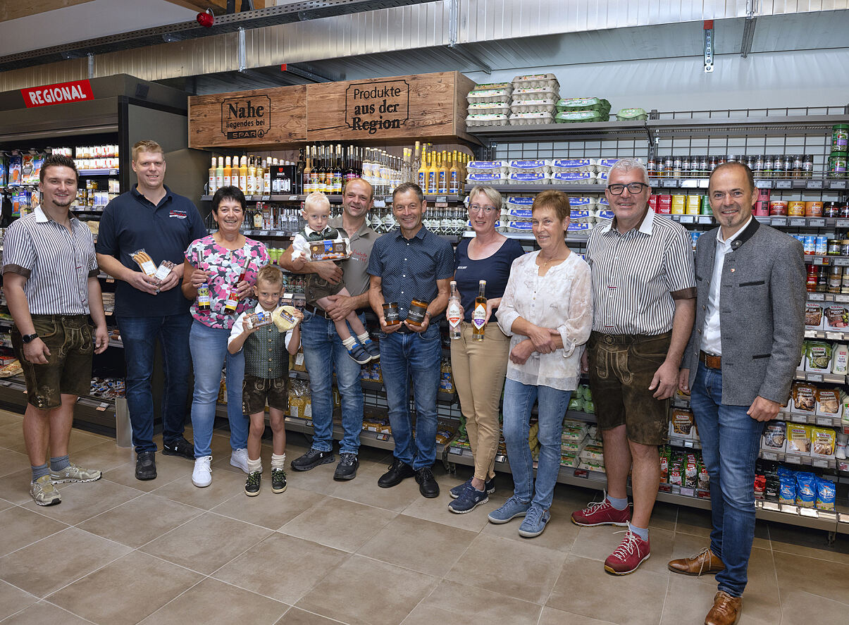 PA-Foto SPAR Stadler Wildschönauer Produzenten 