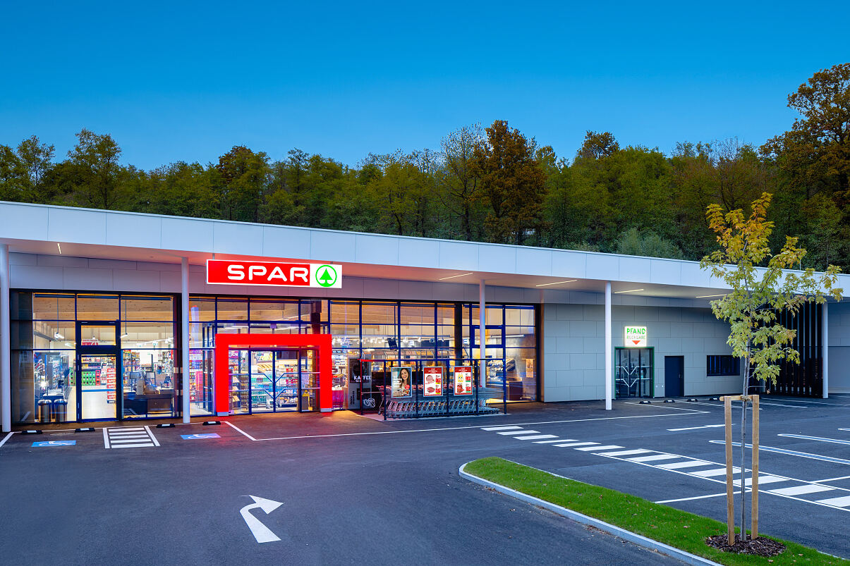 Der neue SPAR-Supermarkt in Lockenhaus