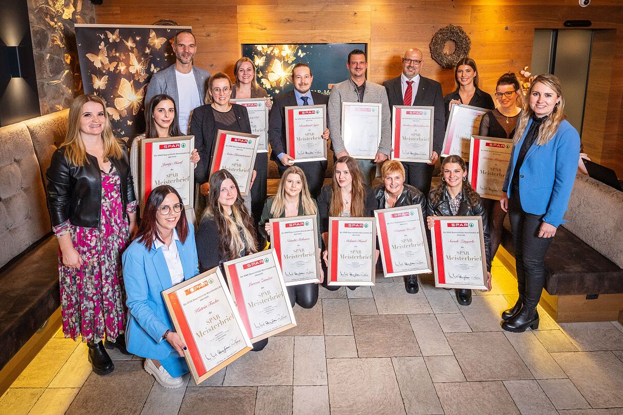 PR Foto SPAR Meisterfeier Tirol