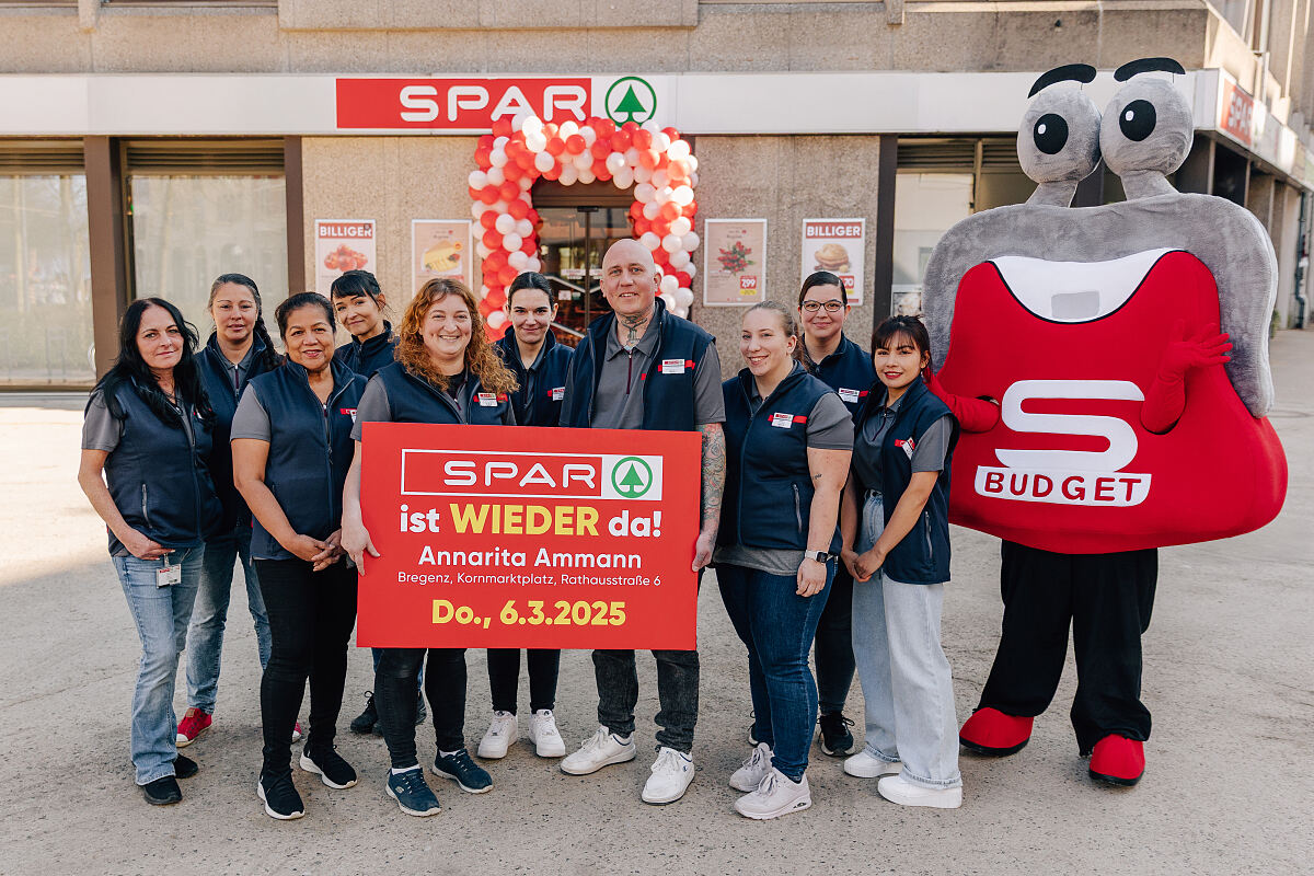 Eröffnung SPAR Ammann Teamfoto