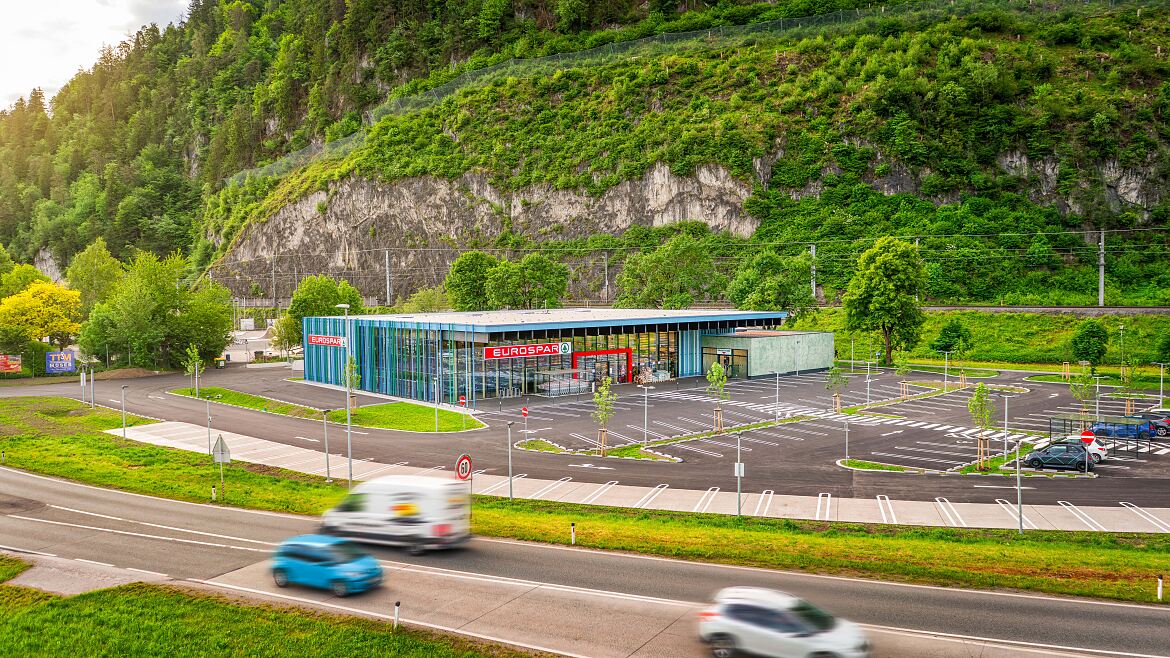 PA Foto EUROSPAR Brixlegg Fassade