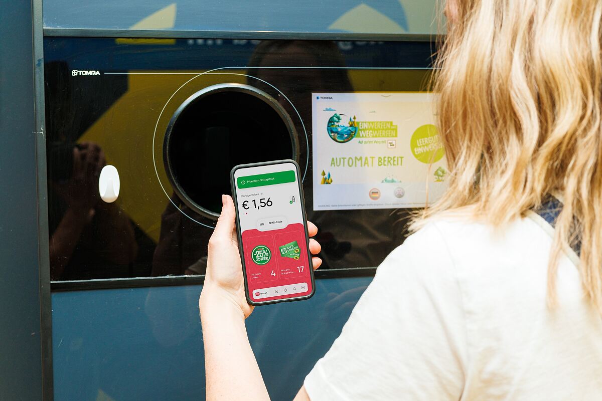 Digitaler Pfandbon in der App