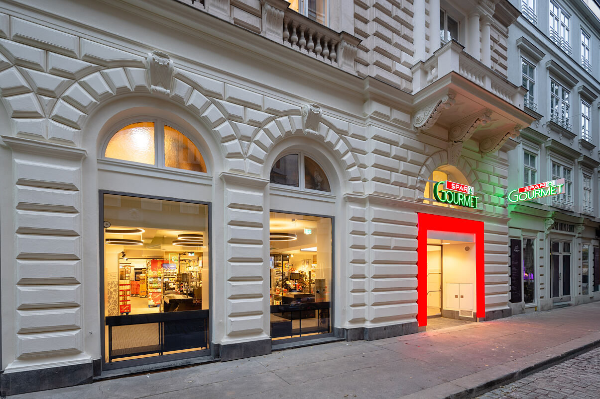 SPAR-Gourmet-Außenaufnahme