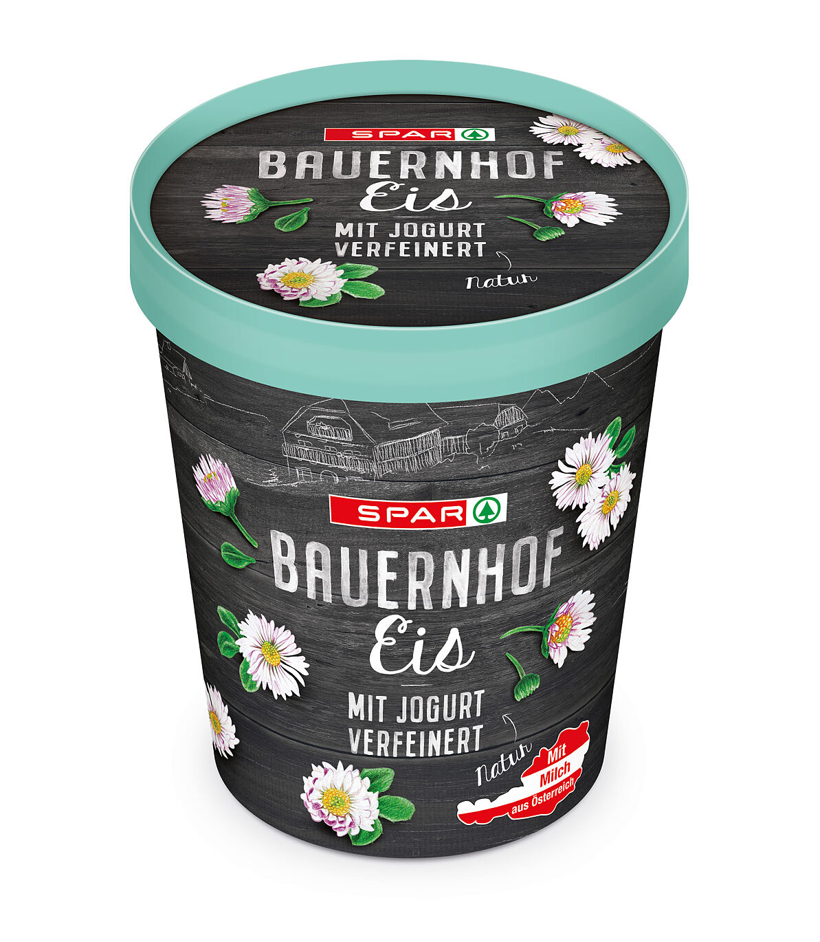 SPAR Bauernhof Eis Jogurt natur