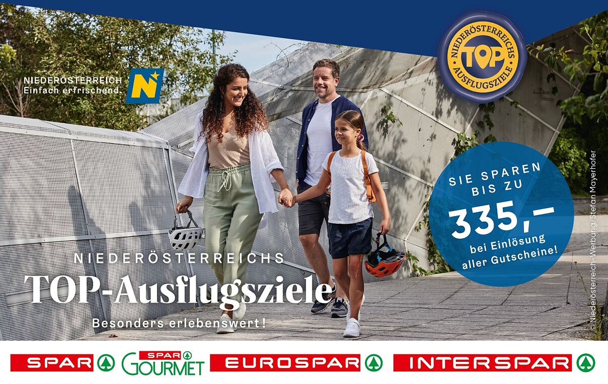Mit SPAR den Urlaub in Niederösterreich genießen
