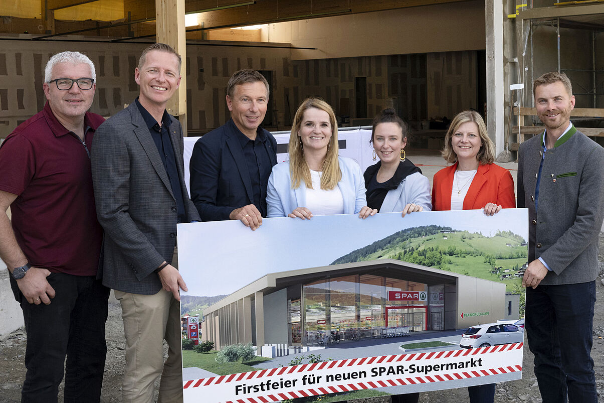 PA Foto SPAR Firstfeier Niederau Gemeinde Wildschönau
