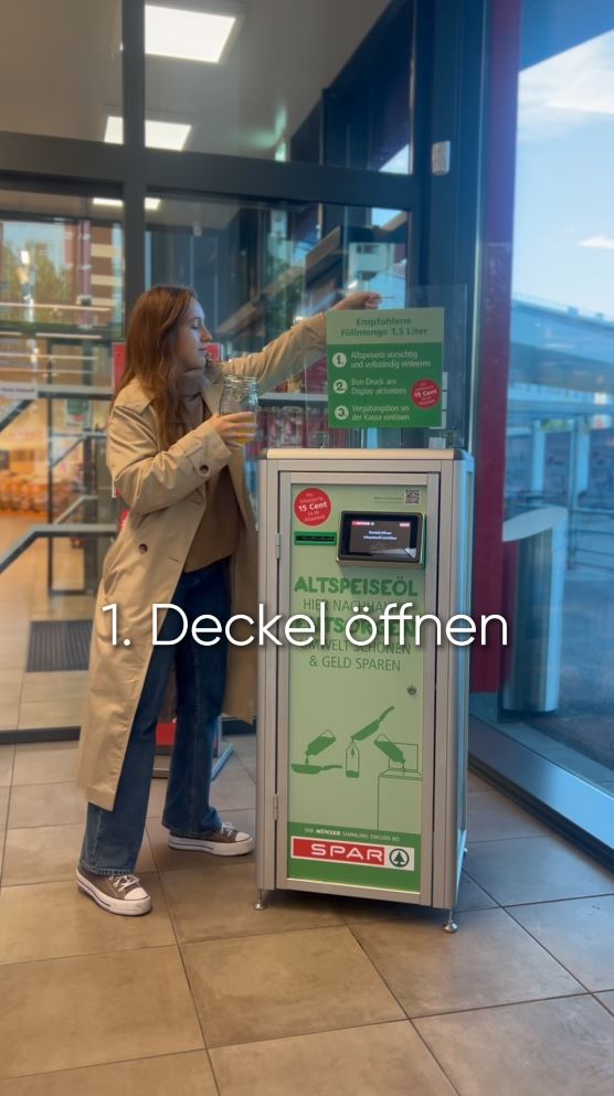 Video „Altspeiseöl entsorgen“ Hochformat