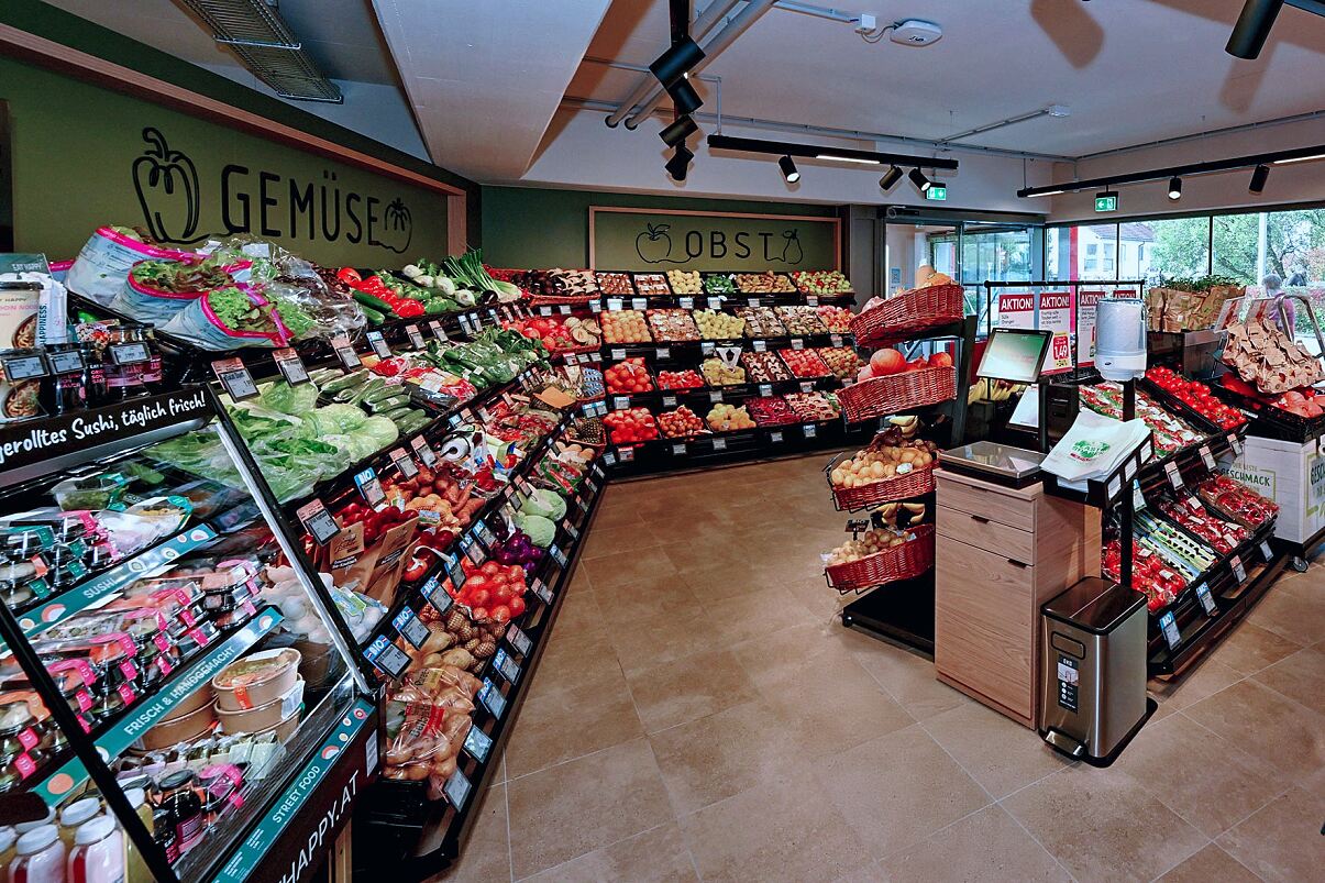 PA SPAR Prgic Ladendesign