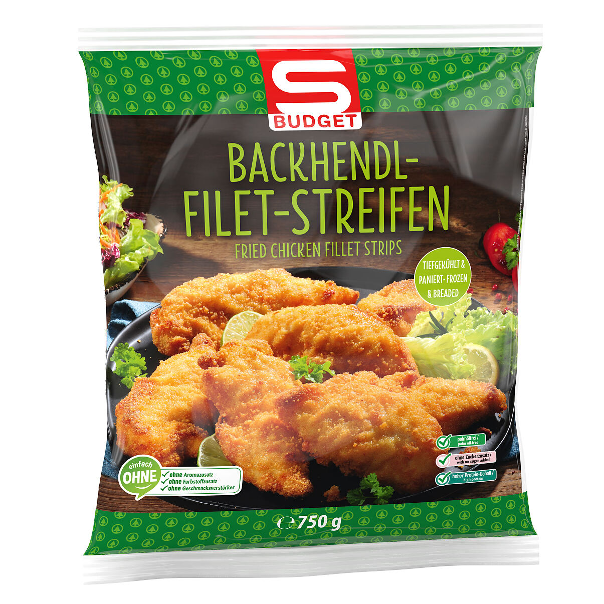 S-BUDGET Backhendl-Filet-Streifen