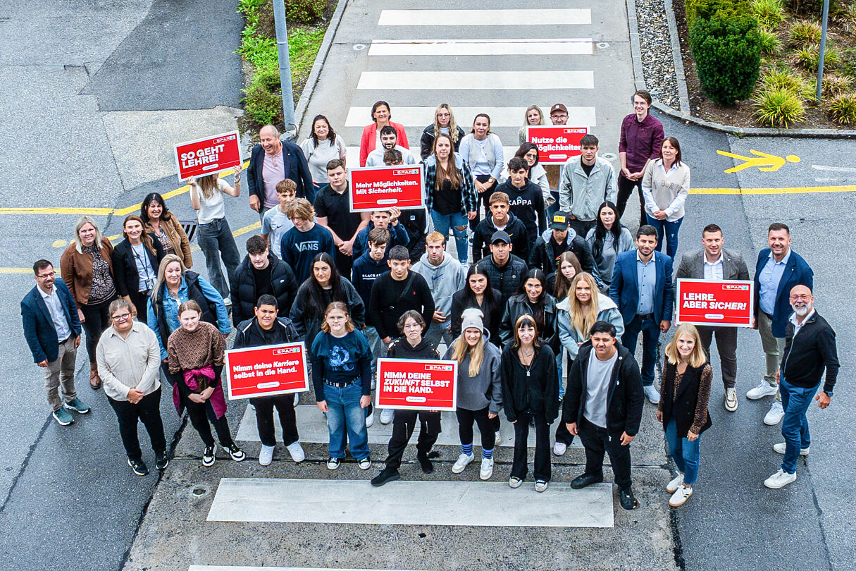 PA SPAR Lehrlings Kick-Off Gruppe Salzburg